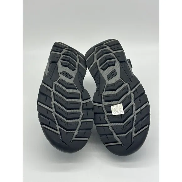 Skechers Sandals Mens 13 Vegan Tresman Garo Grey Relaxed Strappy Hiking 204105