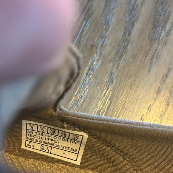 Skechers Slip-ins: On-the-GO Flex -taupe hands free  vegan leather shoes 8