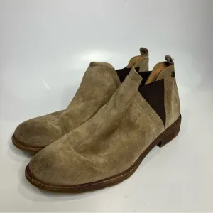 Sofft suede ankle boots women’s size 10 casual neutral cottagecore minimalist