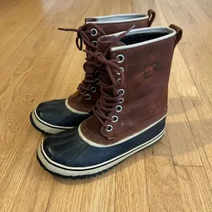 Sorel 1964 Premium Waterproof Leather Winter Boots Women's Size 7