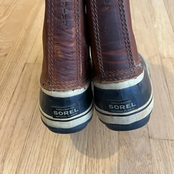 Sorel 1964 Premium Waterproof Leather Winter Boots Women's Size 7
