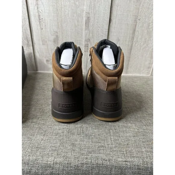 Sorel Ankeny II Hiker WP Mens Casual WP Insulated Boots Velvet Tan/Black Size 9
