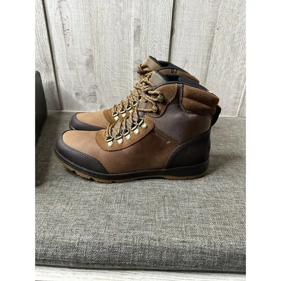 Sorel Ankeny II Hiker WP Mens Casual WP Insulated Boots Velvet Tan/Black Size 9