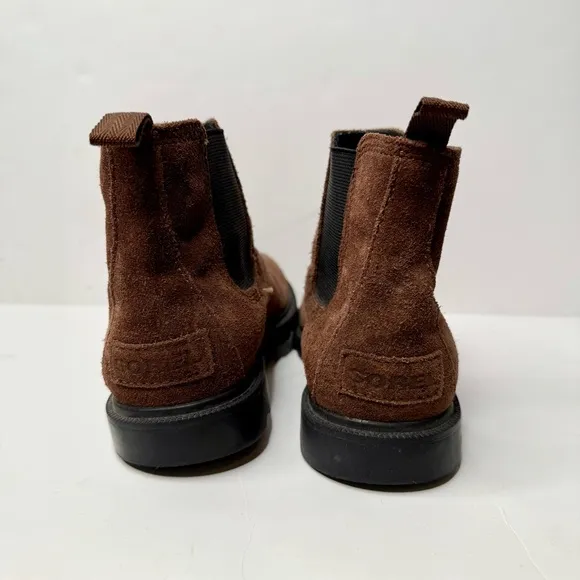 Sorel Brown Suede Chelsea Boots