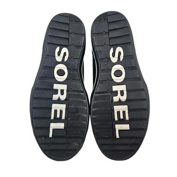 Sorel Cheyanne Metro Lace Up Black Waterproof Insulated Winter Boots Size 14 Men