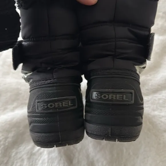 SOREL kids youth SNOW COMMANDER™ CHILDREN'S snow winter waterproof BOOTs size 11
