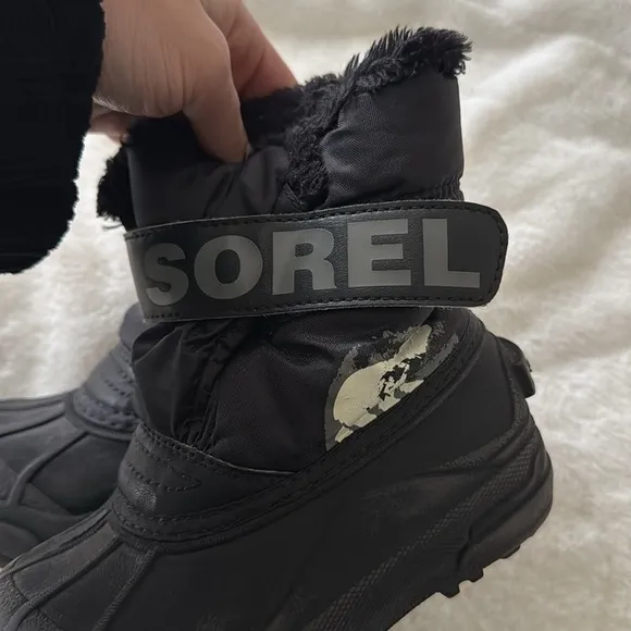 SOREL kids youth SNOW COMMANDER™ CHILDREN'S snow winter waterproof BOOTs size 11