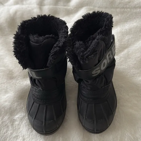 SOREL kids youth SNOW COMMANDER™ CHILDREN'S snow winter waterproof BOOTs size 11