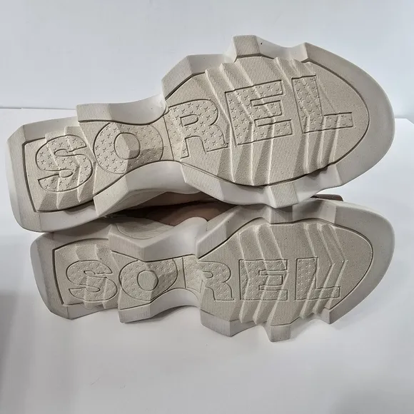 Sorel Kinetic Impact II Sling Low Sandal Honest Beige Sea Salt NIB Size 7 NEW