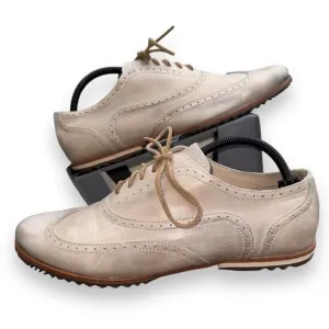Sorel Madson Brogue Wingtip Oxford Distressed Cream NM1808-160 Men's 11