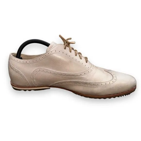 Sorel Madson Brogue Wingtip Oxford Distressed Cream NM1808-160 Men's 11