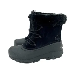 Sorel Snow Angel Lace Up Waterproof Winter Boots Women's Faux Fur SZ 6 NEW