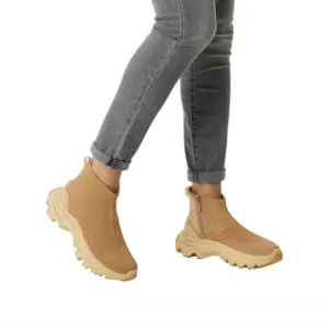 Sorel Tan Chunky Sole Ankle Boots