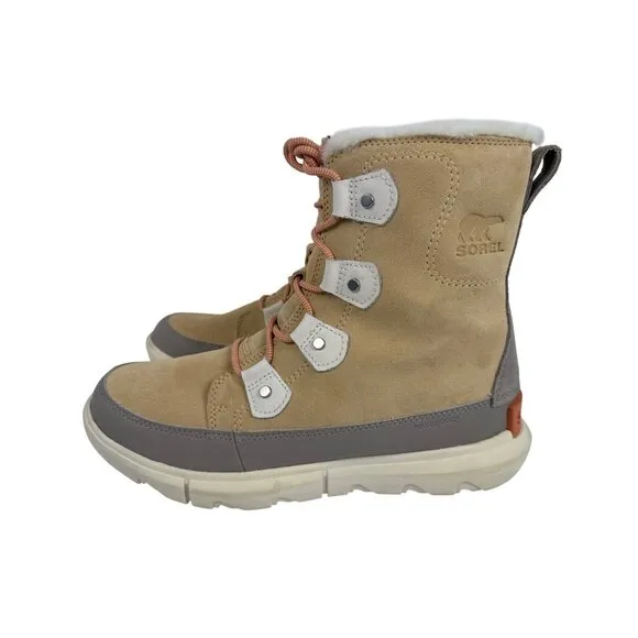 Sorel Women's Explorer II Joan Felt Waterproof Insulated Nova Sand Women's Sz 9
