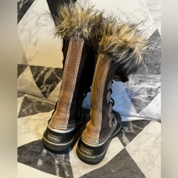 Sorel Women’s Joan of Arctic waterproof Brown and Tan Boots