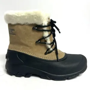 Sorel Women's Snow Angel, Insulated Winter Boots Brown, Size 8M