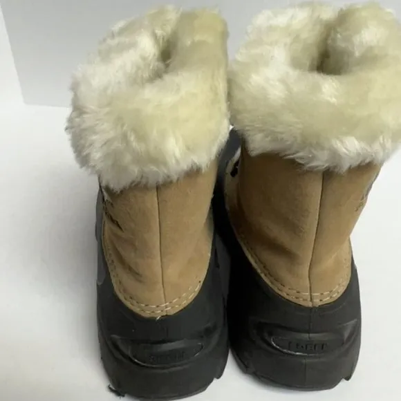 Sorel Women's Snow Angel, Insulated Winter Boots Brown, Size 8M