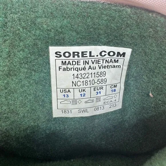 Sorrel Girls Flurry Snow Boots
