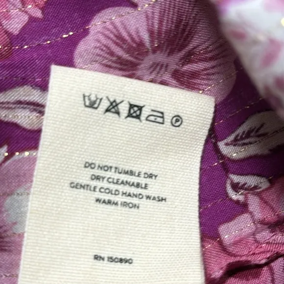 Spell &amp; The Gypsy Winona Midi Skirt in Berry Size Medium Like New