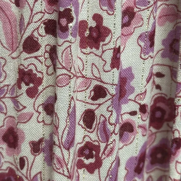 Spell &amp; The Gypsy Winona Midi Skirt in Berry Size Medium Like New