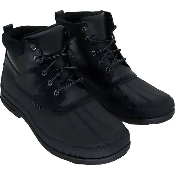 Sperry Men's Black Casual Chukka Boots, Size 13