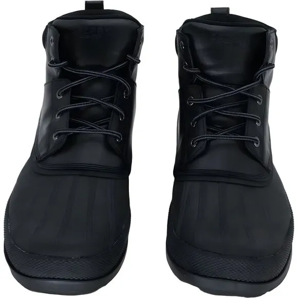 Sperry Men's Black Casual Chukka Boots, Size 13