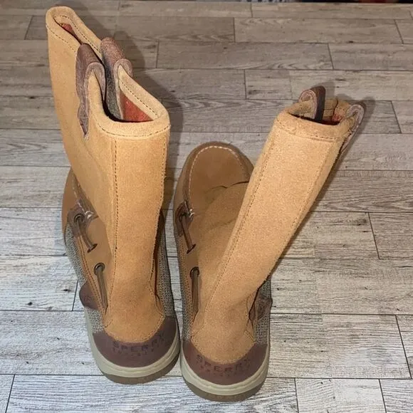 Sperry Topsider, Chelsea Suede Pull On Boots