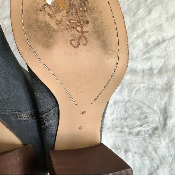 Splendid Women’s Callen Suede Buckle Ankle Bootie Size 9