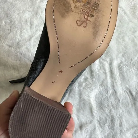Splendid Women’s Callen Suede Buckle Ankle Bootie Size 9