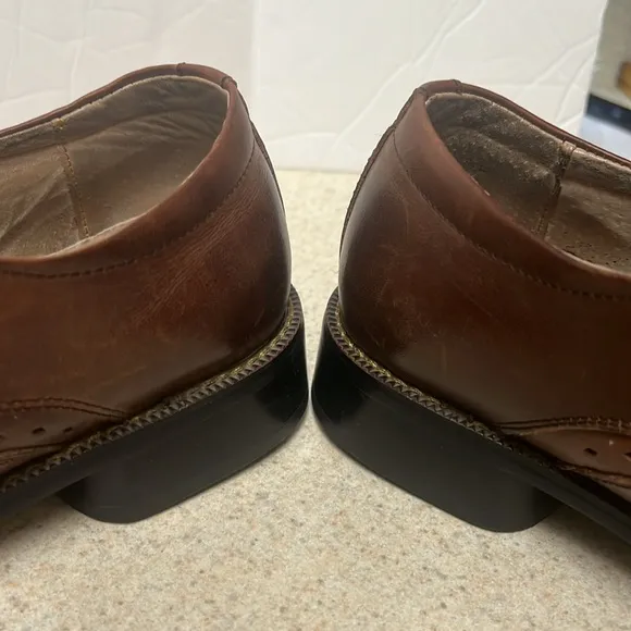 Stacy Adams, Leather Upper/Lining, Casual Shoes, Gingerbread Brown, Size 12M