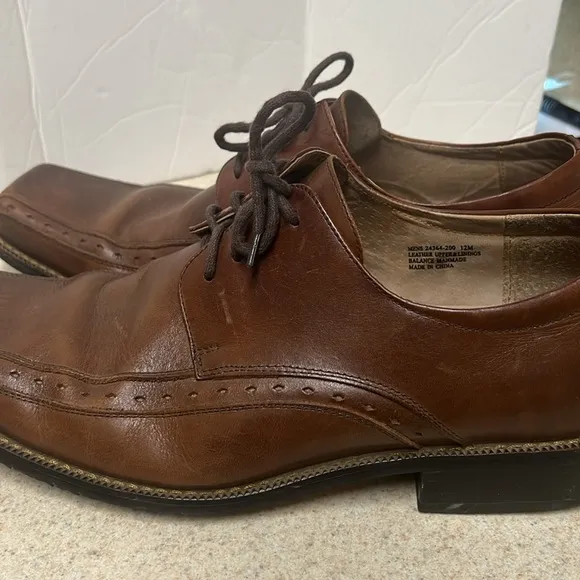 Stacy Adams, Leather Upper/Lining, Casual Shoes, Gingerbread Brown, Size 12M