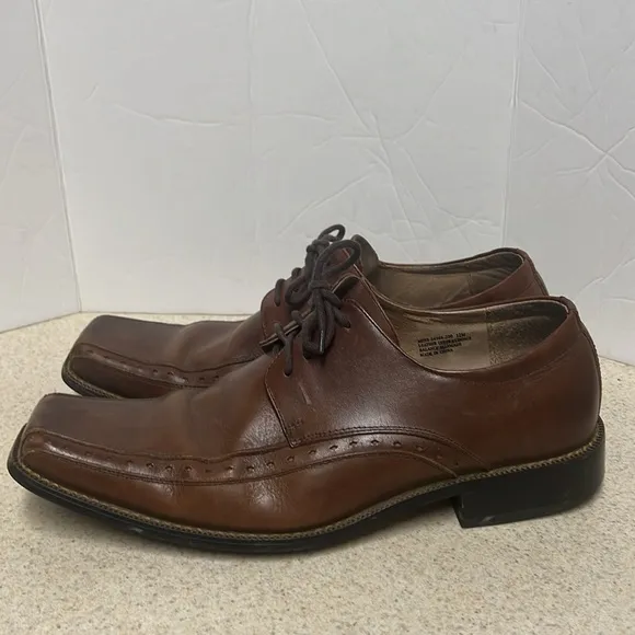 Stacy Adams, Leather Upper/Lining, Casual Shoes, Gingerbread Brown, Size 12M