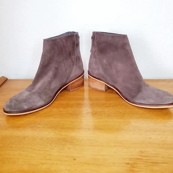 Steve Madden Brown Suede Legally Ankle Boots Women's Size 8 Casual Western Indie