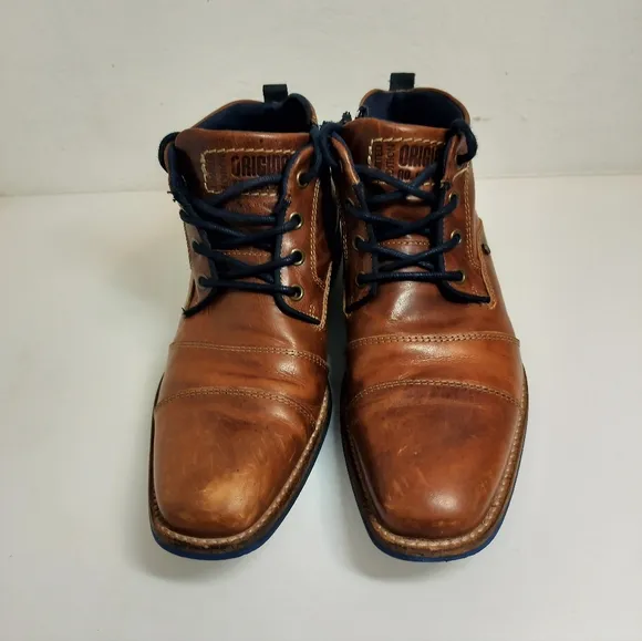 Steve Madden Originals Brown Leather Boots size 8