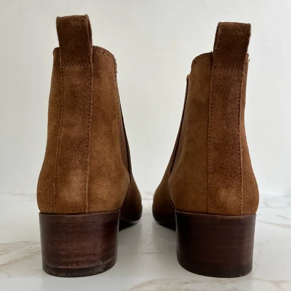 Steve Madden Suede Chelsea Booties