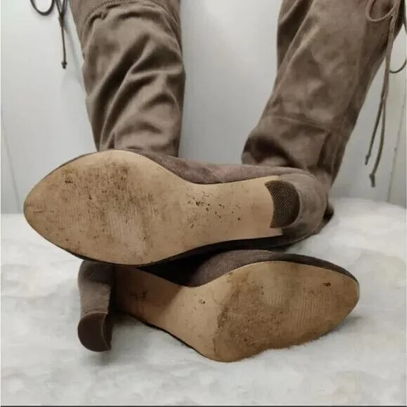Steve Madden Tan Thigh High Boot Size US 9