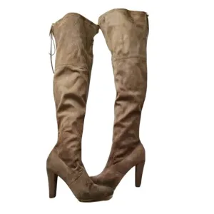 Steve Madden Tan Thigh High Boot Size US 9