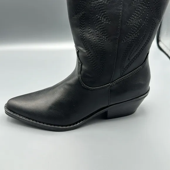 Steve Madden Womens Lilibeth Boots Leather *