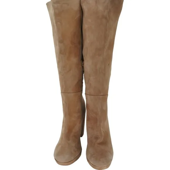 Steve Madden Women’s Suede Knee High Leather Boots Size 10