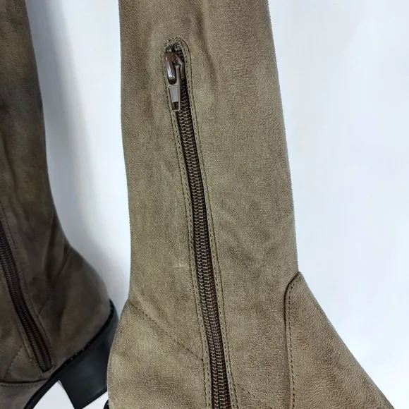 Steven by Steve Madden Wein over the knee boot NWOT