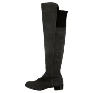 Stuart Weitzman Gray Suede Over-the-Knee Boots Size 9.5