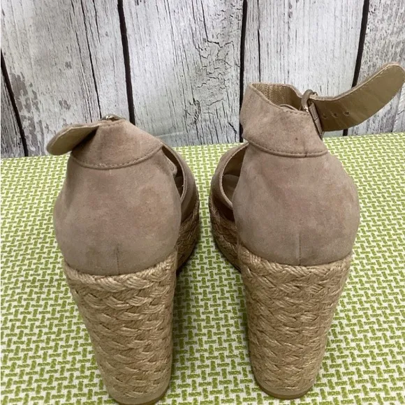 Stuart Weitzman’s Sohojute Limited Edition Gorgeous Woven Braided Wedges 8.5M