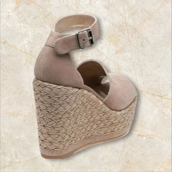 Stuart Weitzman’s Sohojute Limited Edition Gorgeous Woven Braided Wedges 8.5M