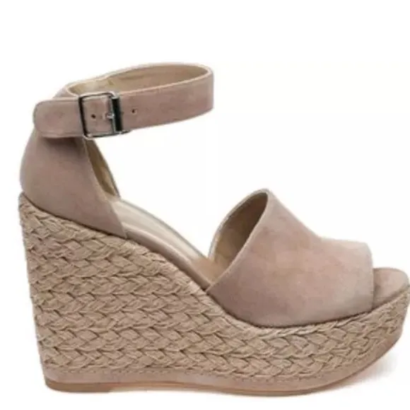 Stuart Weitzman’s Sohojute Limited Edition Gorgeous Woven Braided Wedges 8.5M