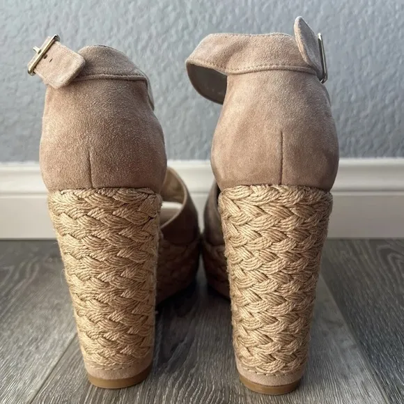 Stuart Weitzman’s Sohojute Limited Edition Gorgeous Woven Braided Wedges 8.5M