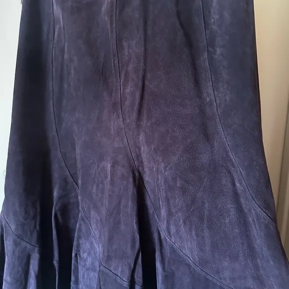 Suede Western Style Skirt