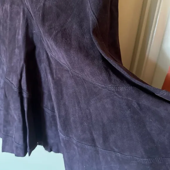 Suede Western Style Skirt