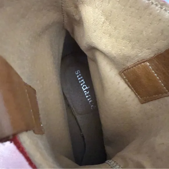 Sundance Western Cowgirl Suede Ankle Boots