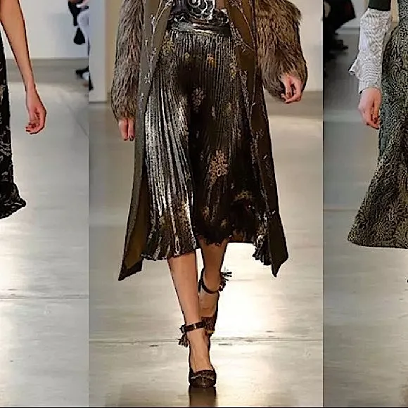 Suno NY • Kiltie Croco Vamps