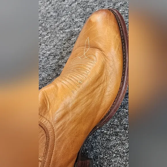 Tecovas Leather Cowboy Boots Size 10EE